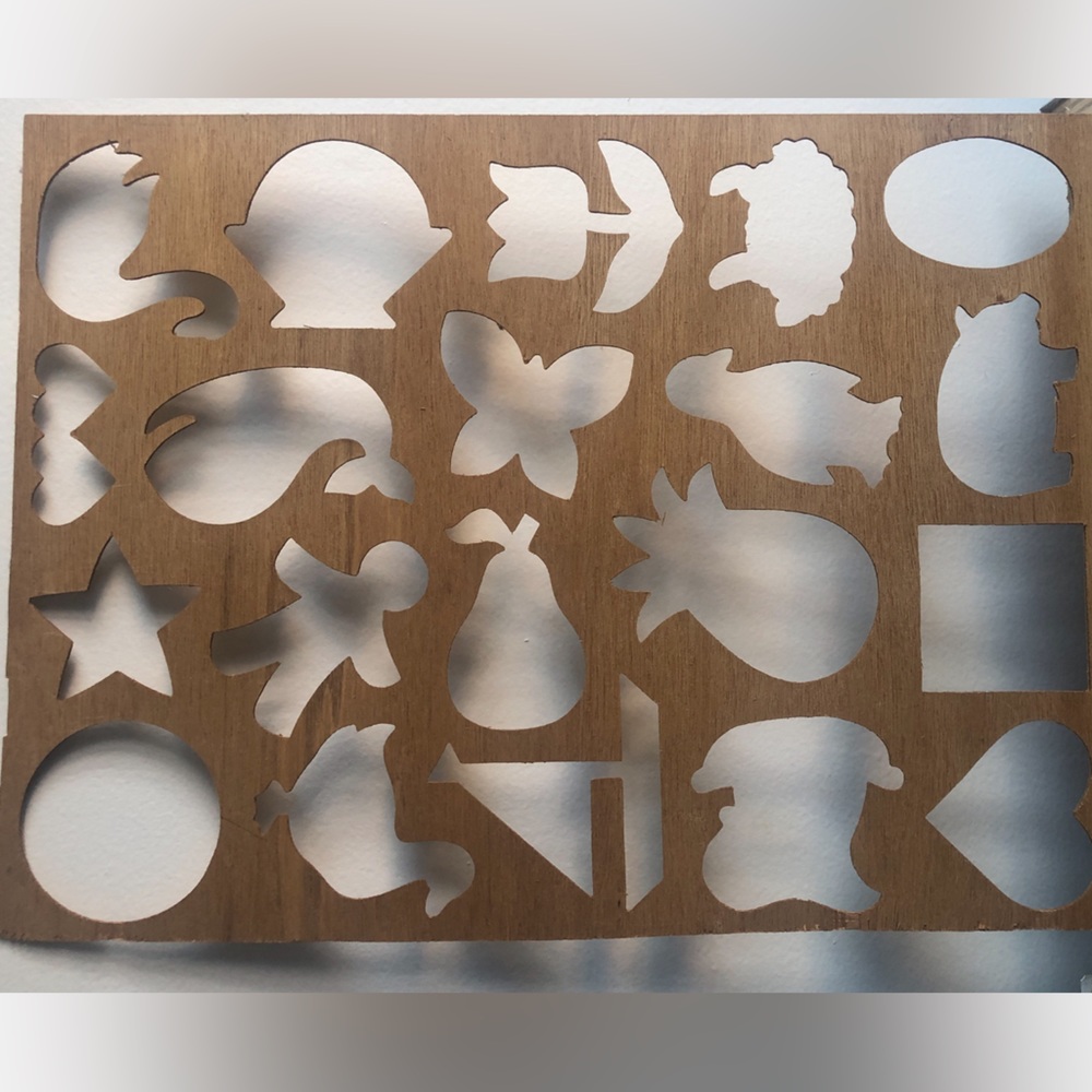 Wood stencil patterns decor